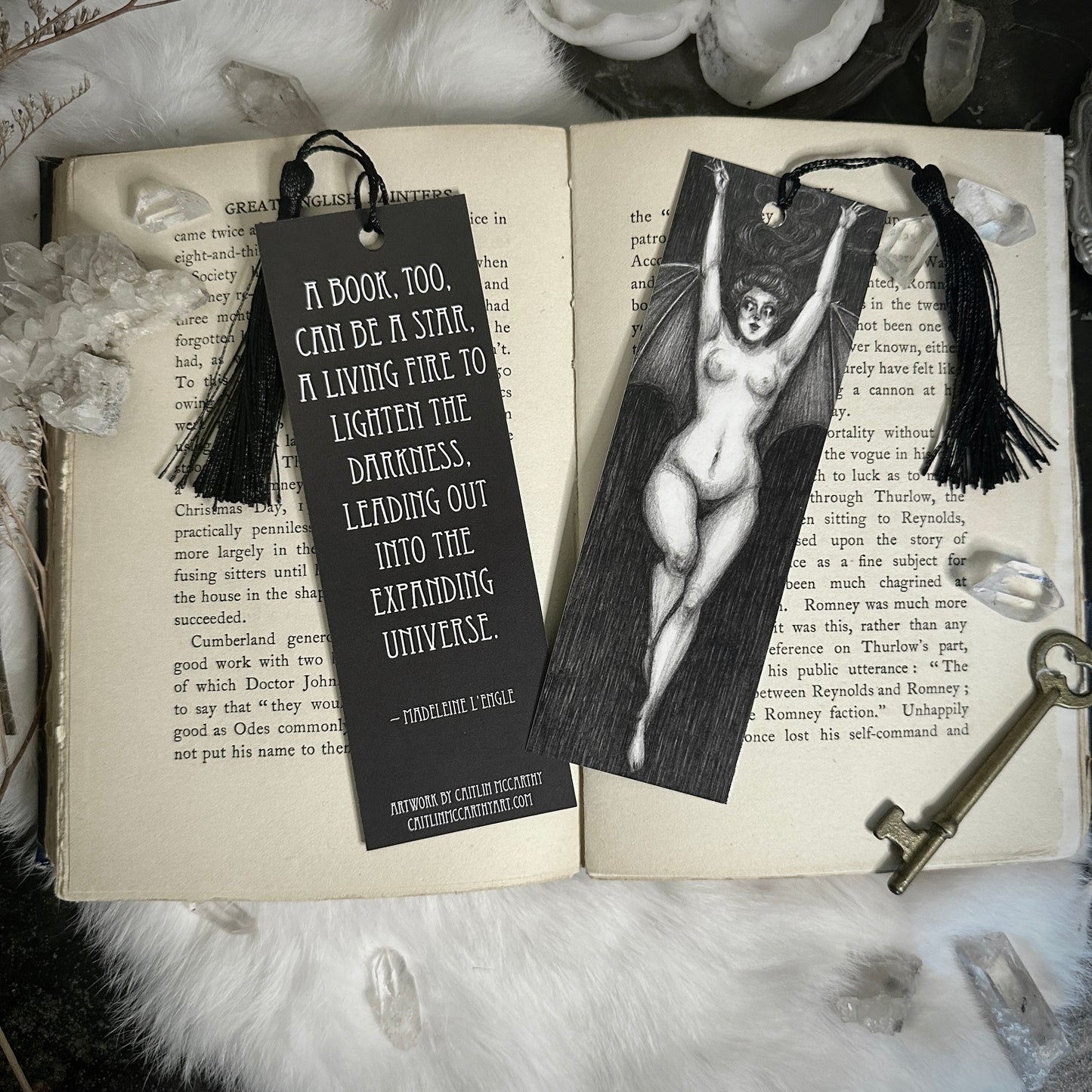 La Femme Chauve-Souris Bookmark