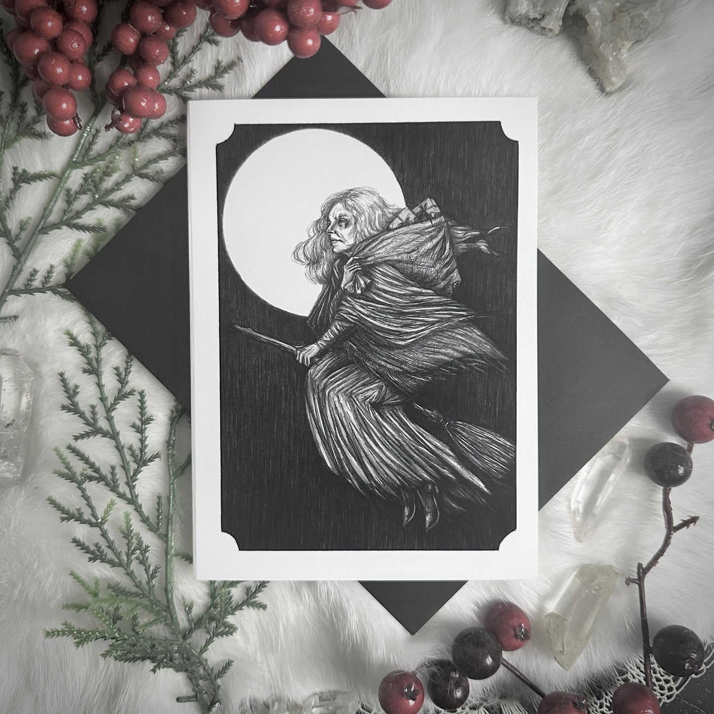 La Befana The Christmas Witch - Holiday Card