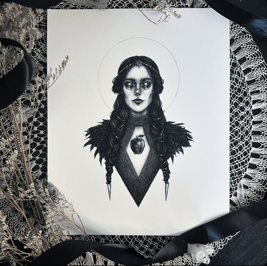 Morgan le Fay - Fine Art Print - Sorceress in Arthurian Legend