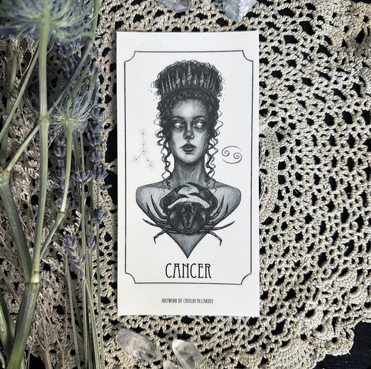 Cancer Devotional Candle Sticker - 3x6” High Quality Vinyl Sticker