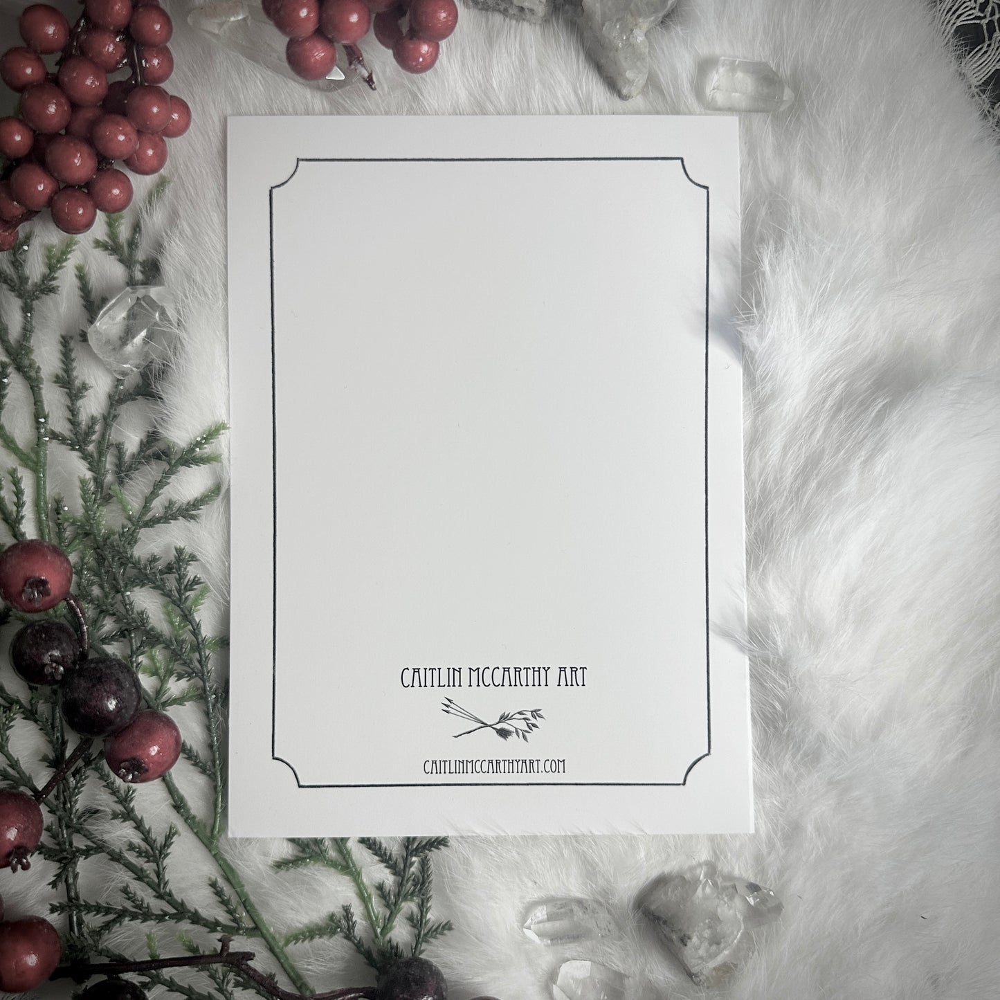 Yule Goat - Holiday Card