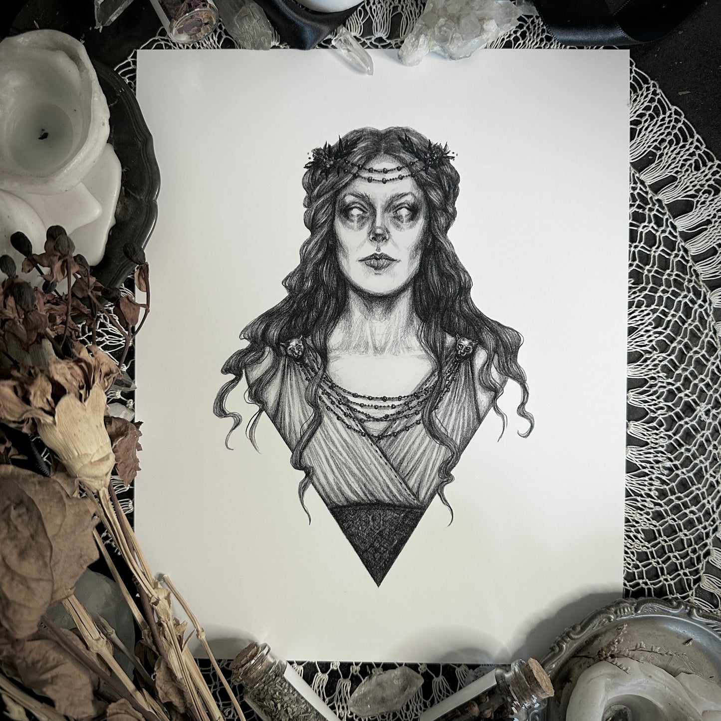 Circe - Fine Art Print - Greek Goddess of Sorcery