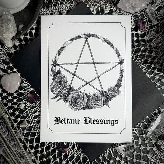 Beltane Blessings - Spring Greeting Card