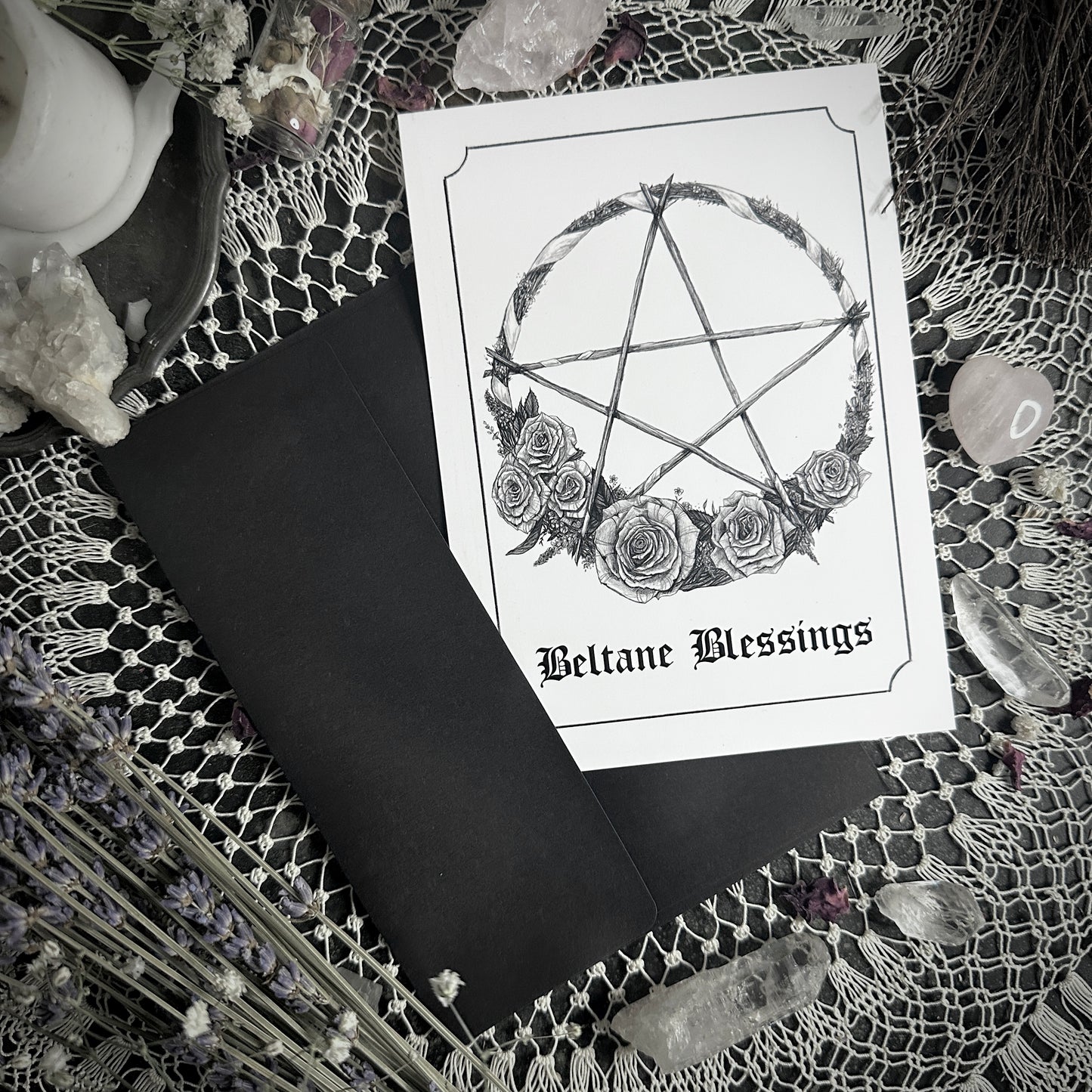 Beltane Blessings - Spring Greeting Card