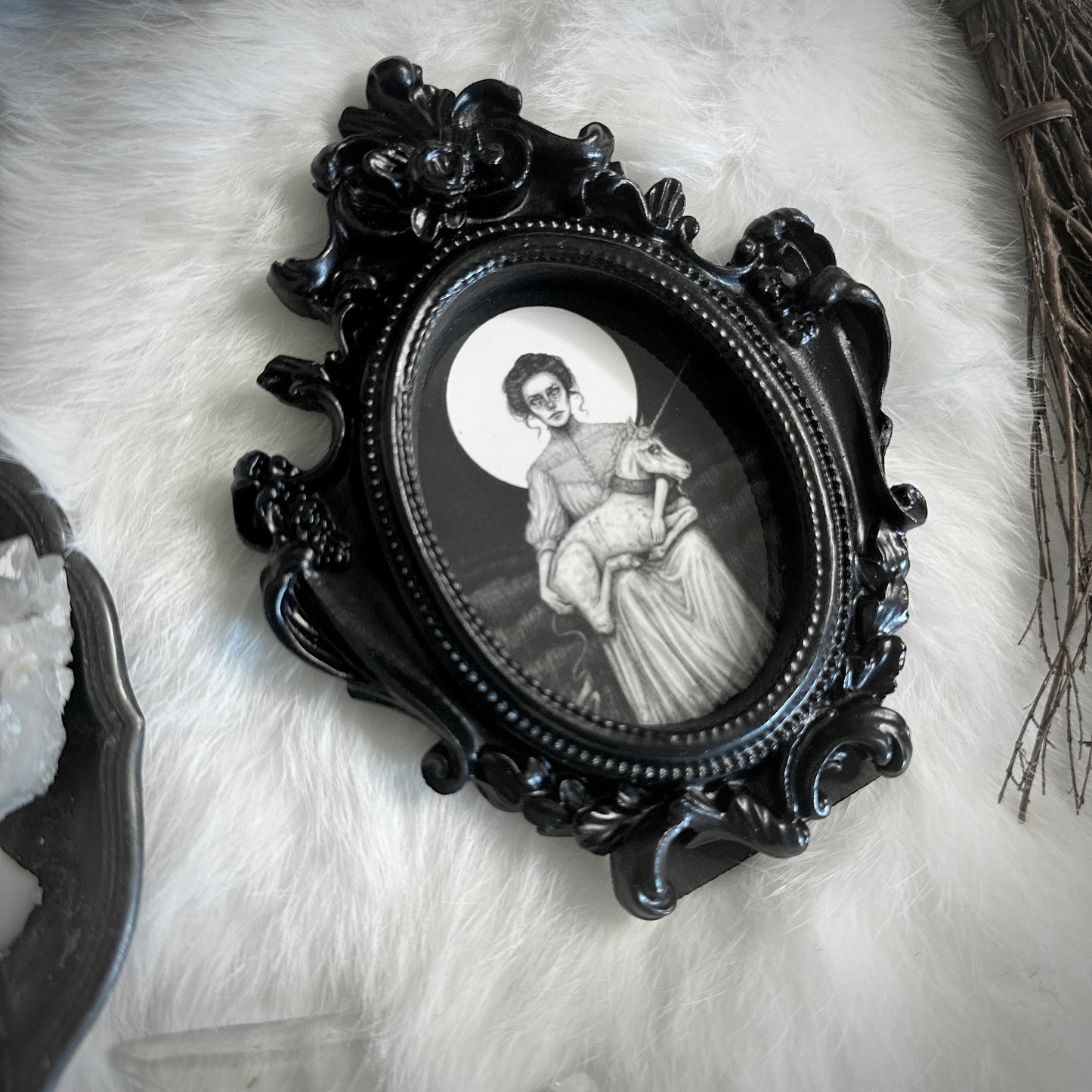 The Lady & the Unicorn - Mini Frame Print