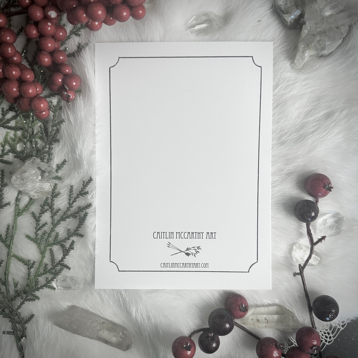 Yuletide Blessings Card