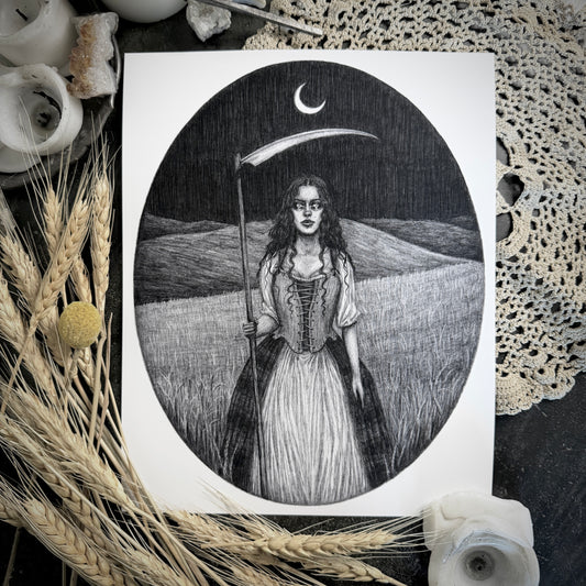 Harvest Witch Fine Art Print