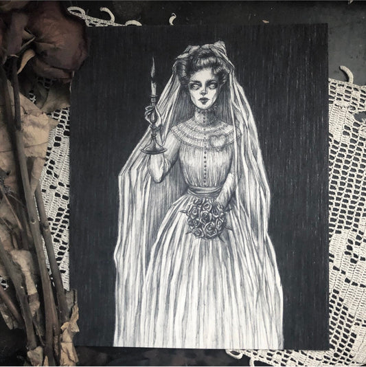 Til Death - Fine Art Print - Haunted Mansion
