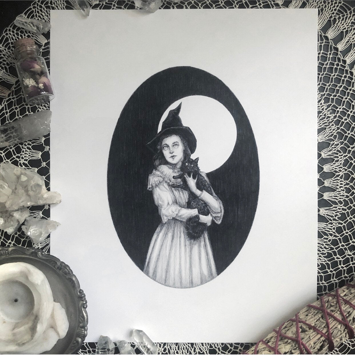 Winnie & Shadow - Fine Art Print
