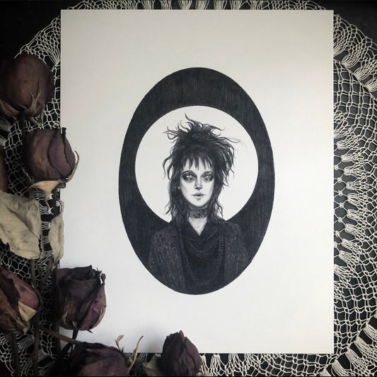 Lydia Deetz - Fine Art Print - Beetlejuice