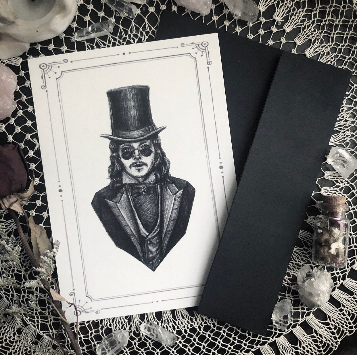 Dracula Card - 5x7” Double Sided Card