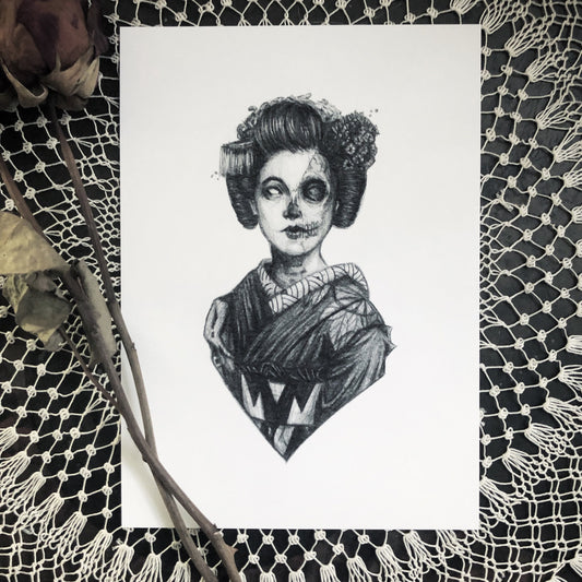 Hone-Onna - Fine Art Print