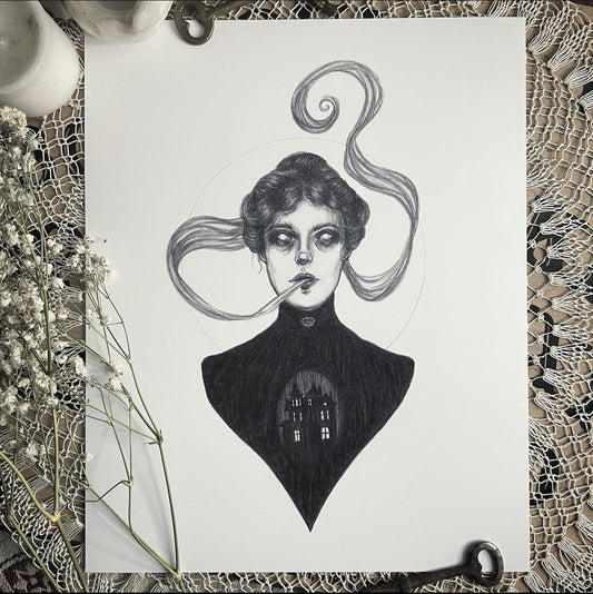Haunted - Fine Art Print