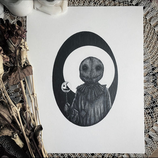 Sam - Original drawing by Caitlin McCarthy - Trick ‘r Treat