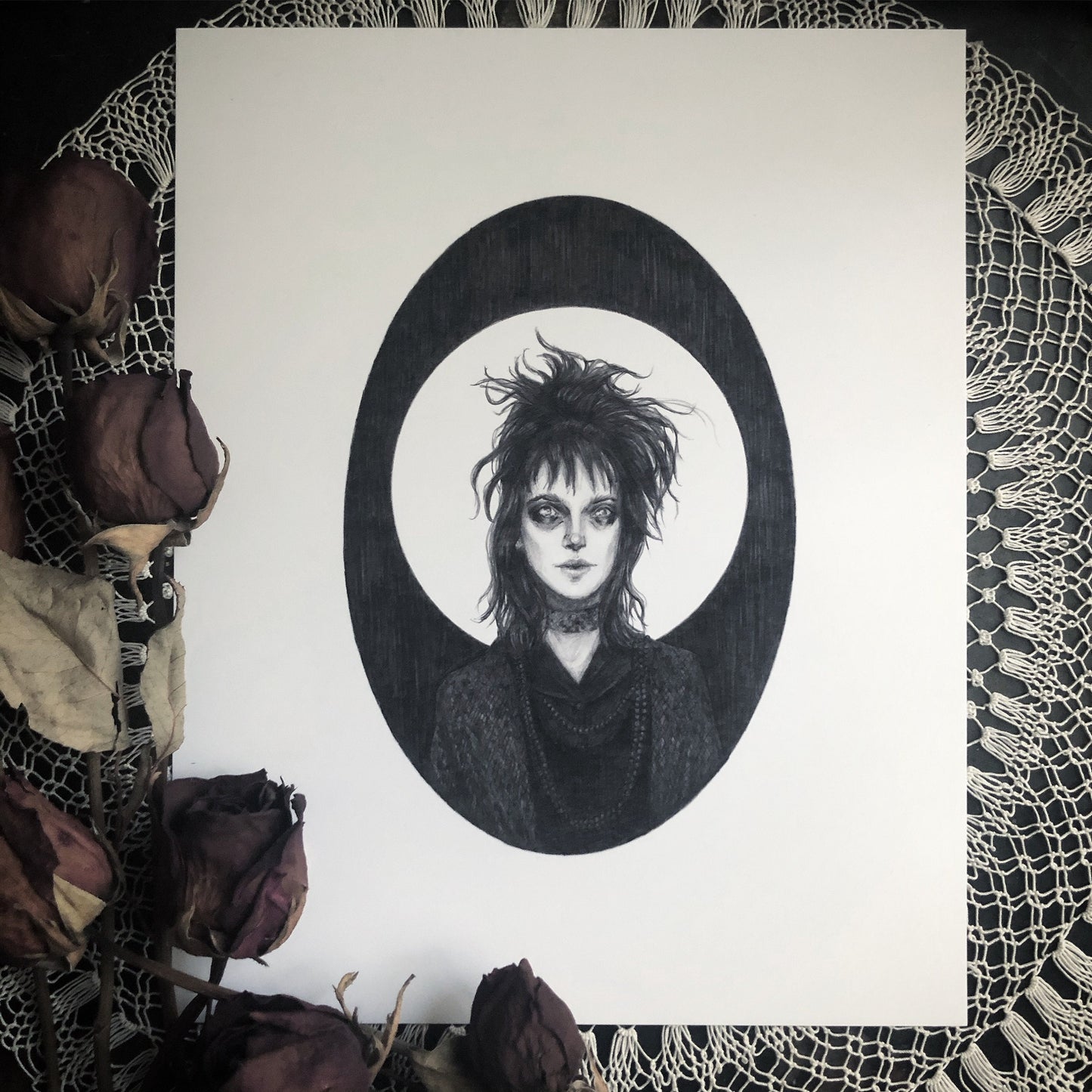 Beetlejuice & Lydia - Fine Art Print Set