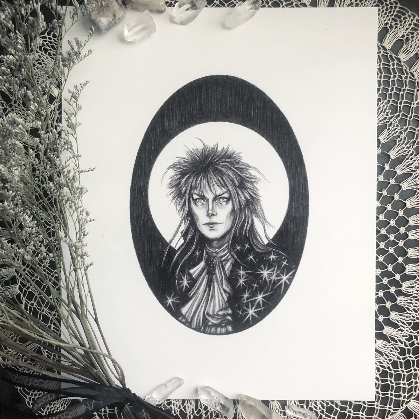 Jareth & Sarah - Fine Art Print Set - Labyrinth