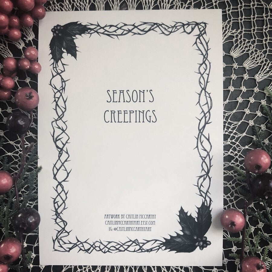 Season’s Creepings - Holiday Card
