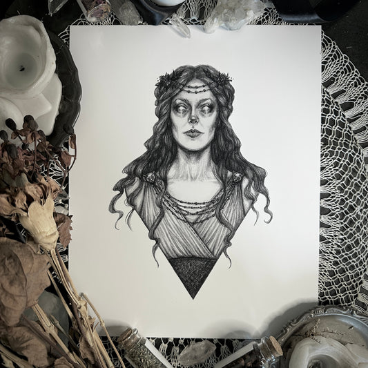 Circe - Fine Art Print - Greek Goddess of Sorcery