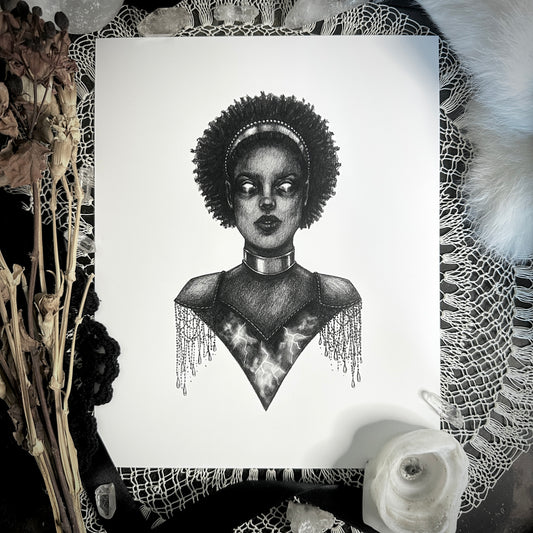 Oya - Fine Art Print - Yoruban Orisha of Storms