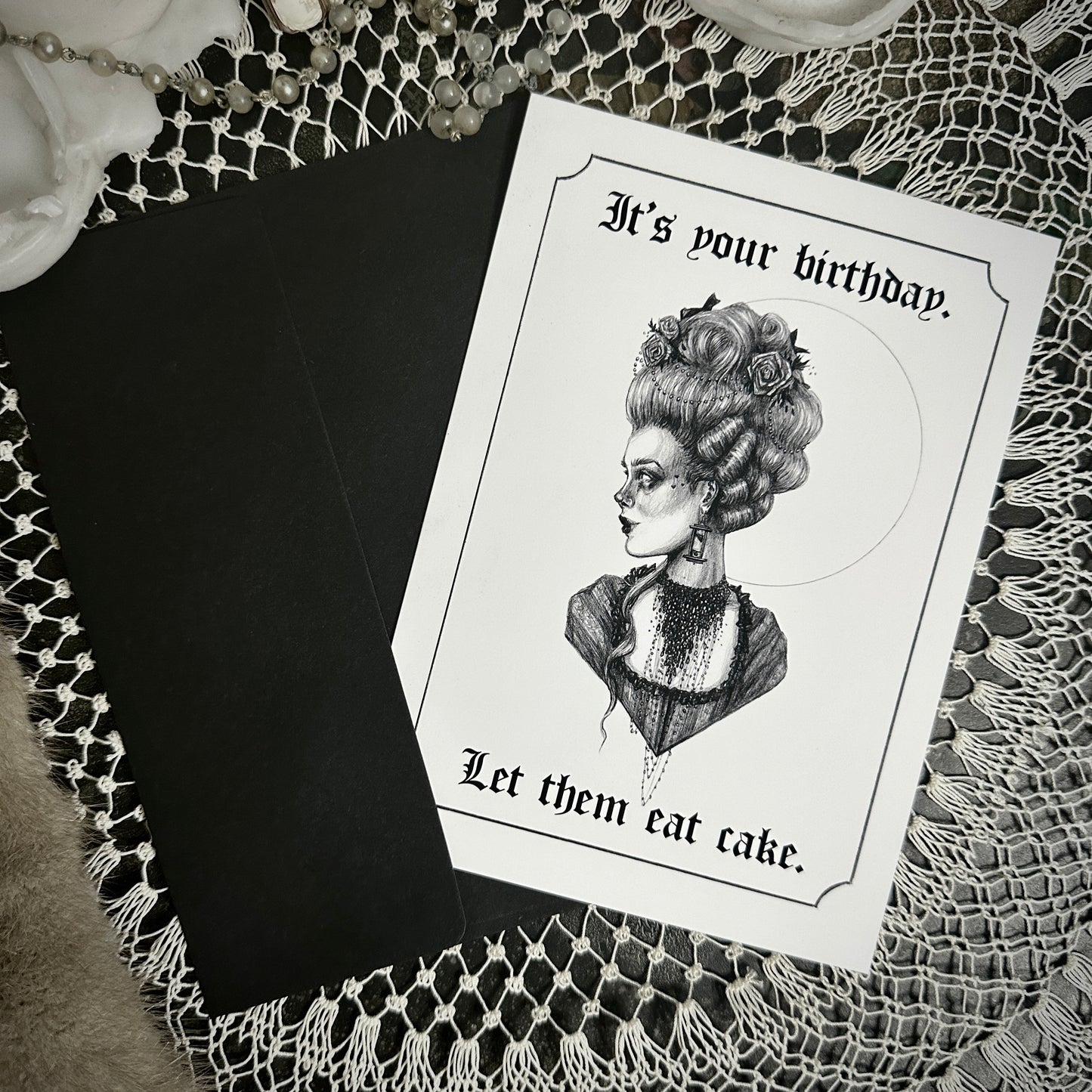 Let Them Eat Cake - Birthday Card