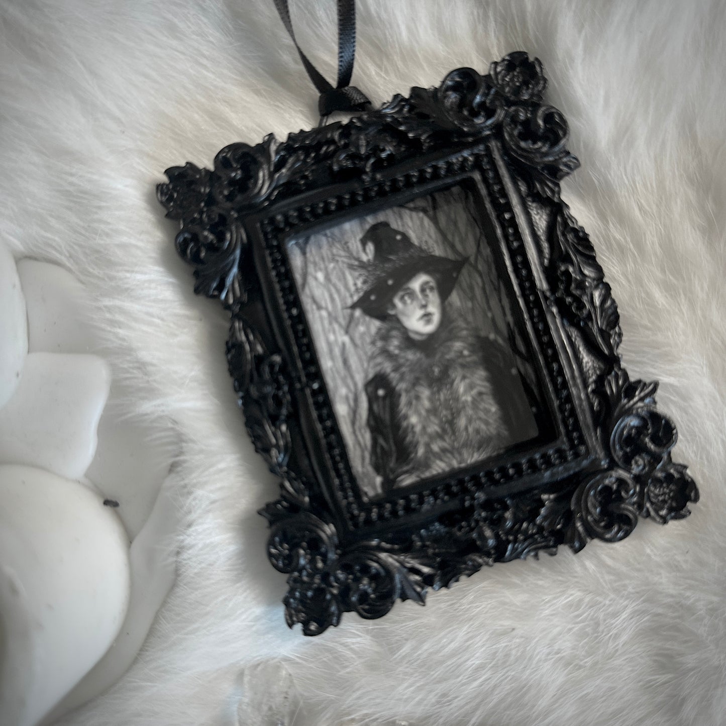 Winter Witch Ornament