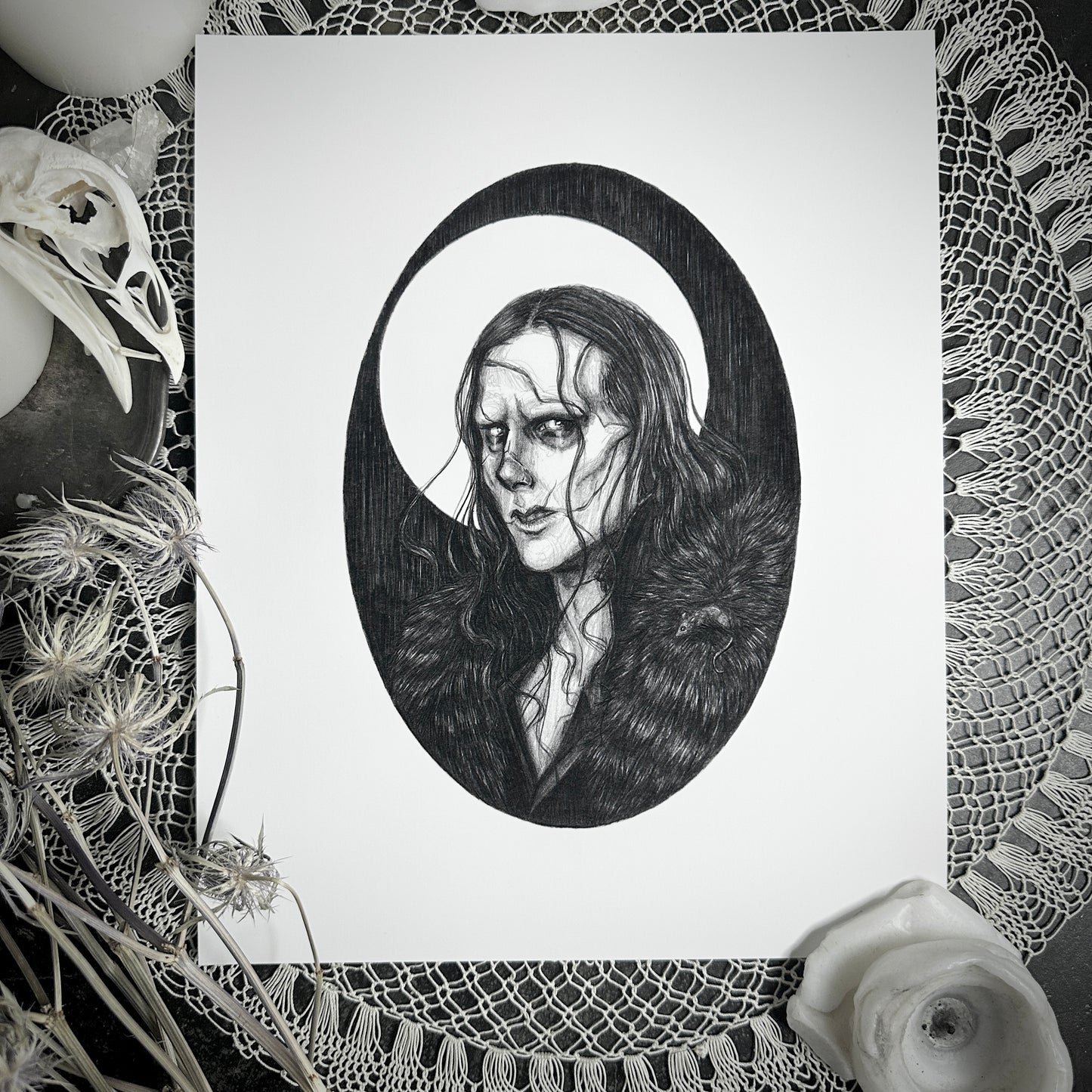 The Creature Fine Art Print - Frankenstein