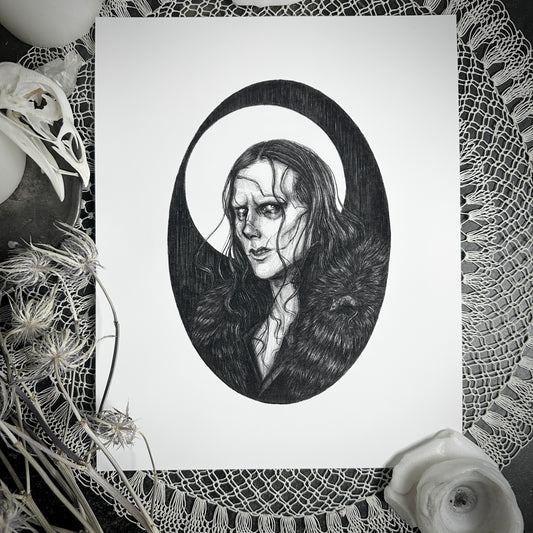 The Creature Fine Art Print - Frankenstein