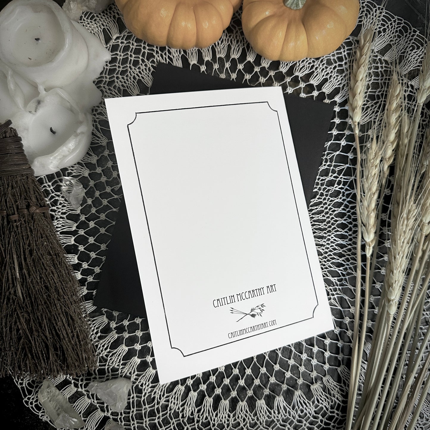 Samhain Blessings - Fall Greeting Card