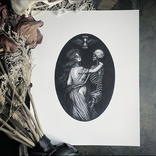 Death and the Maiden - Fine Art Print
