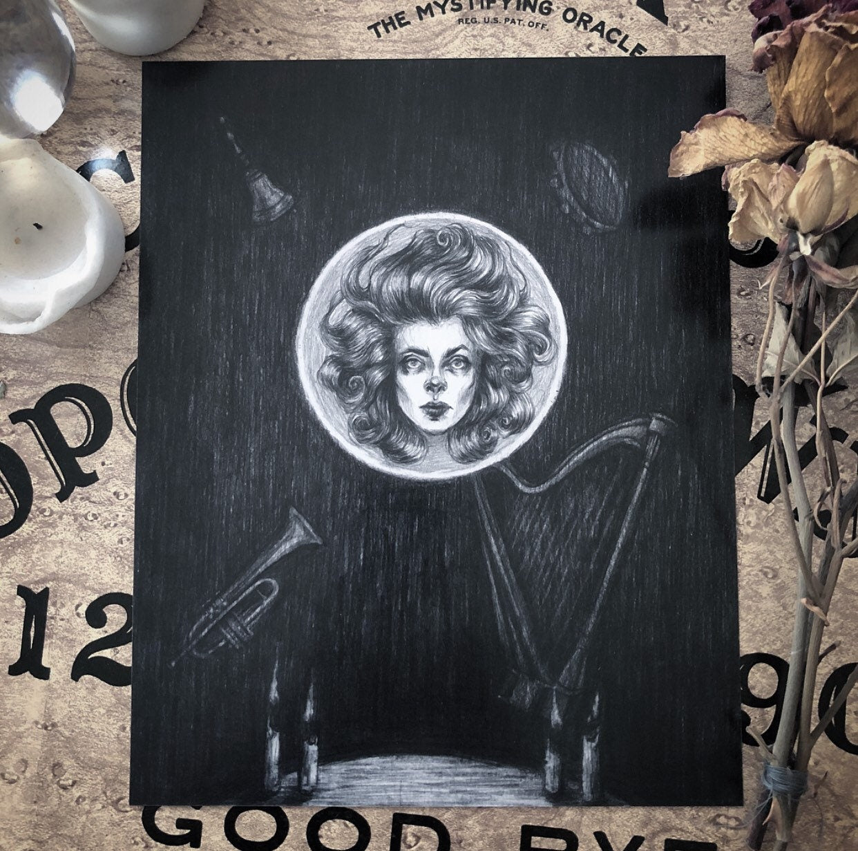 Madame Leota - Fine Art Print - Haunted Mansion