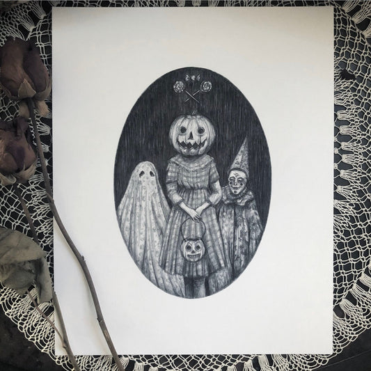 Trick or Treat - Fine Art Print