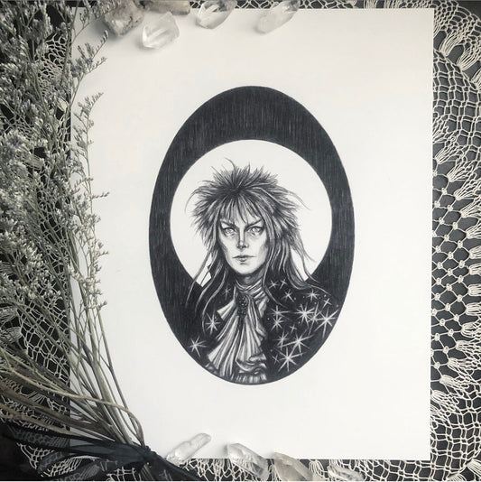 Jareth the Goblin King - Fine Art Print - Labyrinth