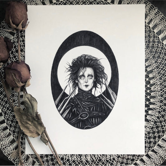 Edward Scissorhands - Fine Art Print