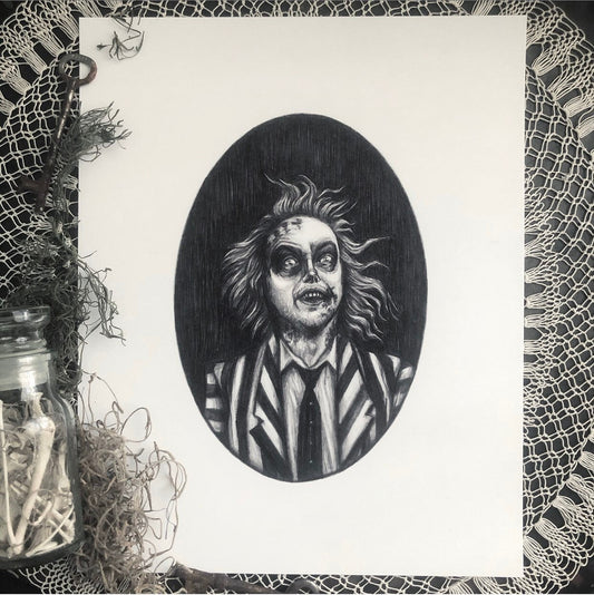 Beetlejuice - Fine Art Print