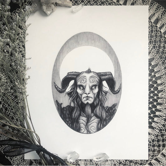 The Faun - Fine Art Print - Pan’s Labyrinth