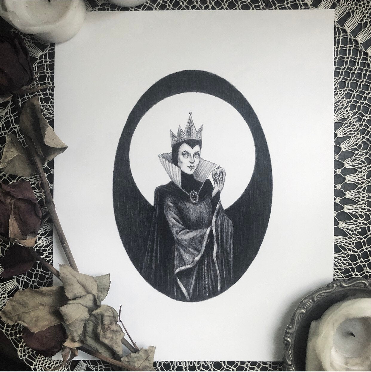 The Evil Queen - Fine Art Print - Snow White