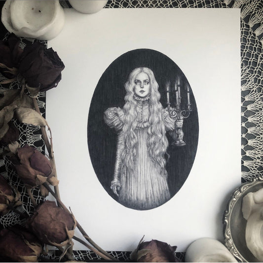 Crimson Peak - Fine Art Print - Edith Cushing