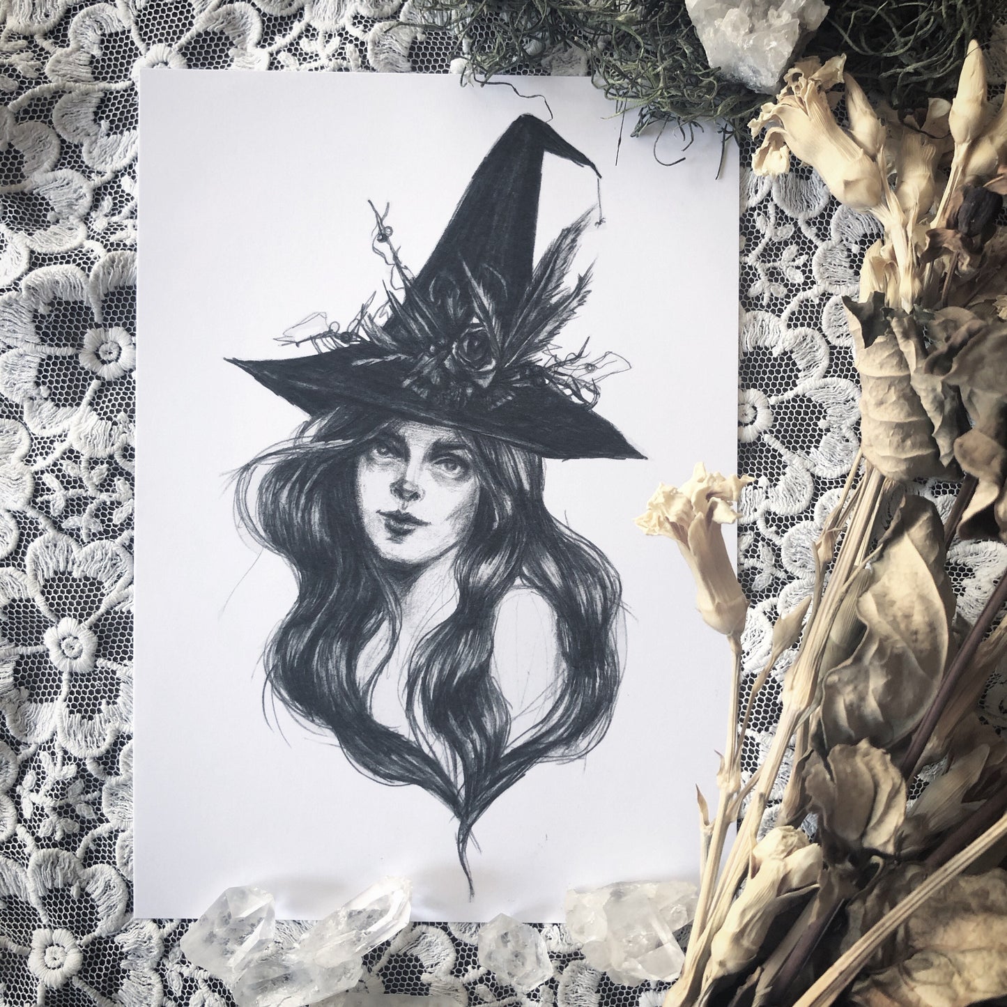 Woodland Witch - Fine Art Print