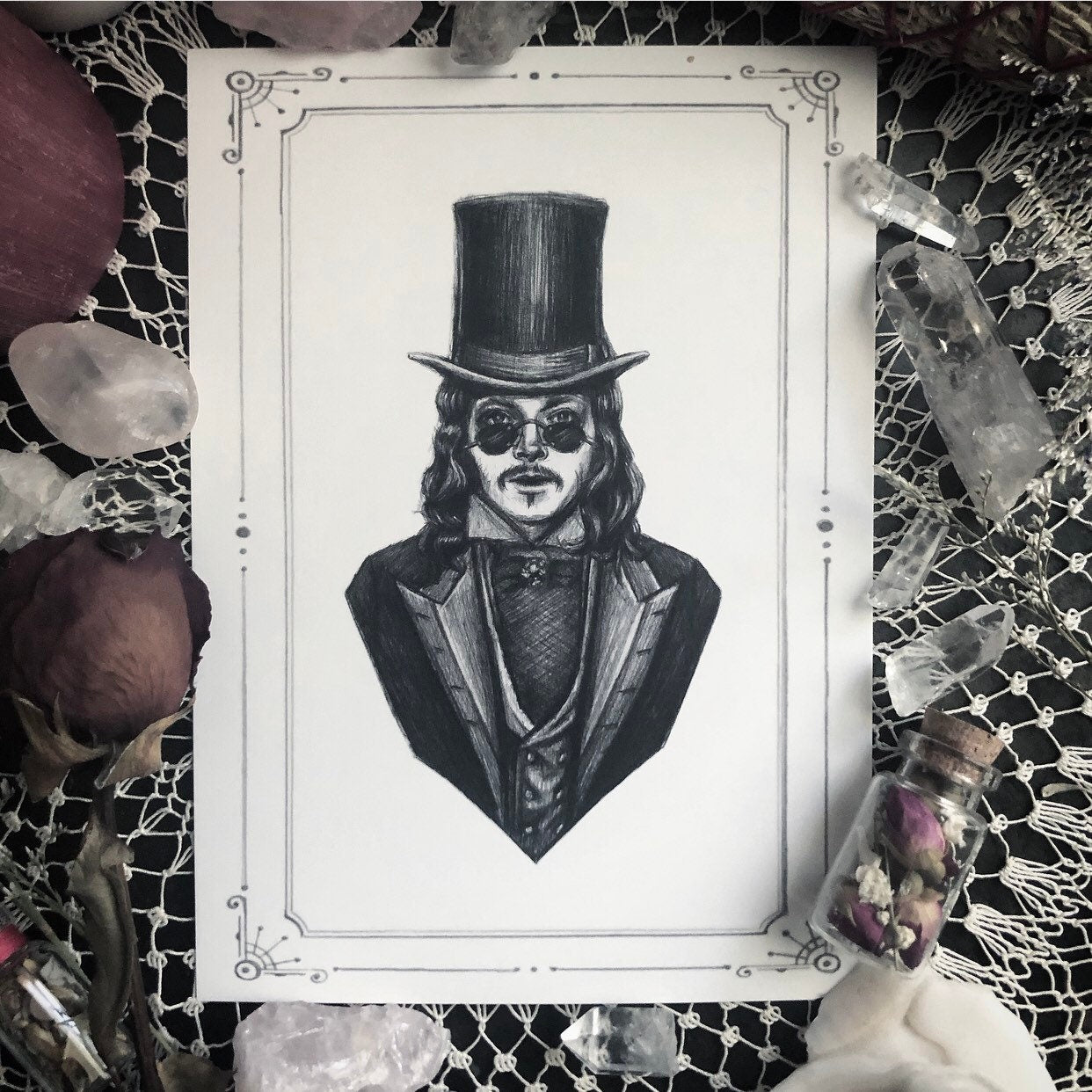 Dracula Card - 5x7” Double Sided Card