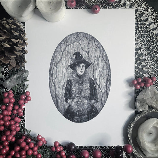 Winter Witch - Fine Art Print