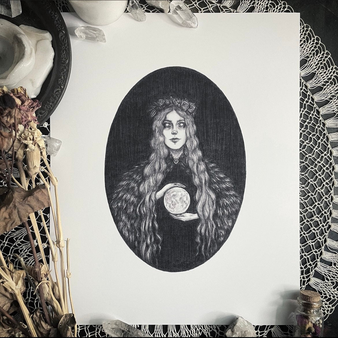 Moon Maiden - Fine Art Print