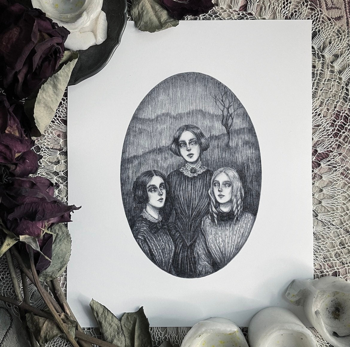 The Brontë Sisters - Fine Art Print