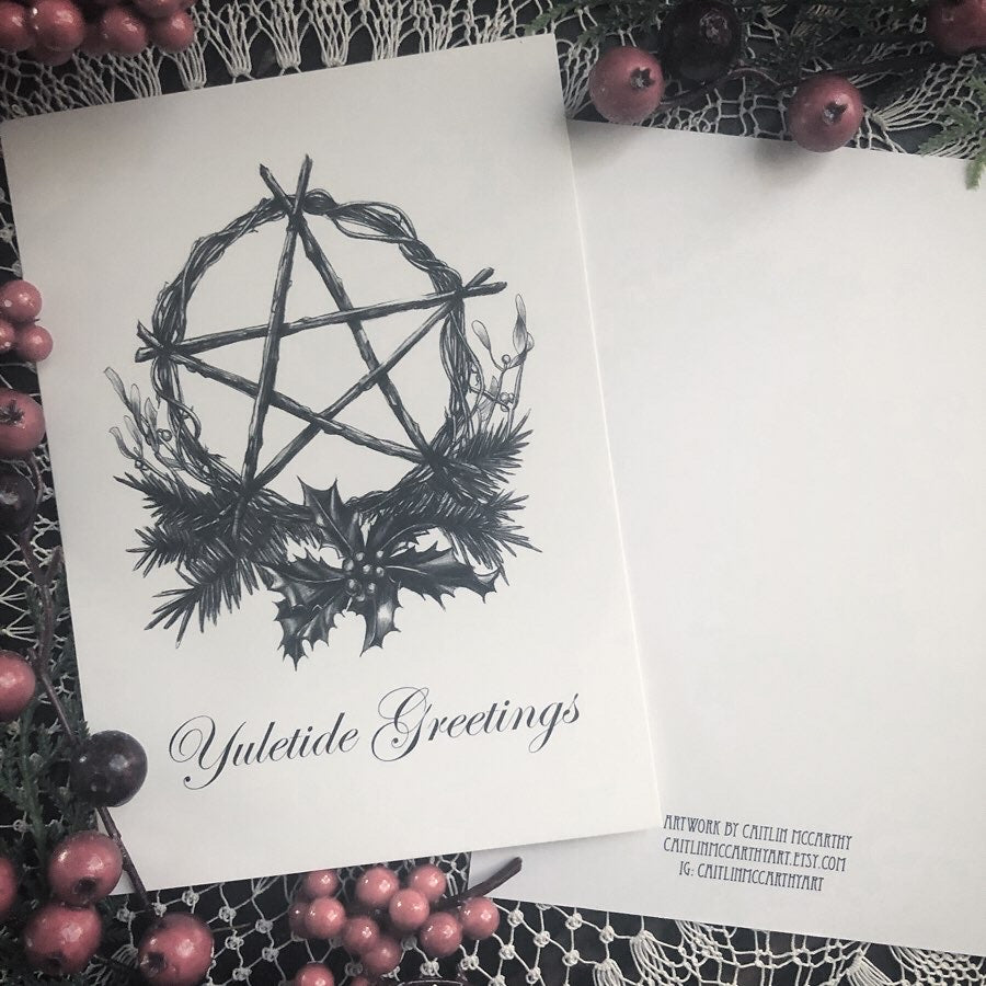 Yuletide Greetings - Holiday Card