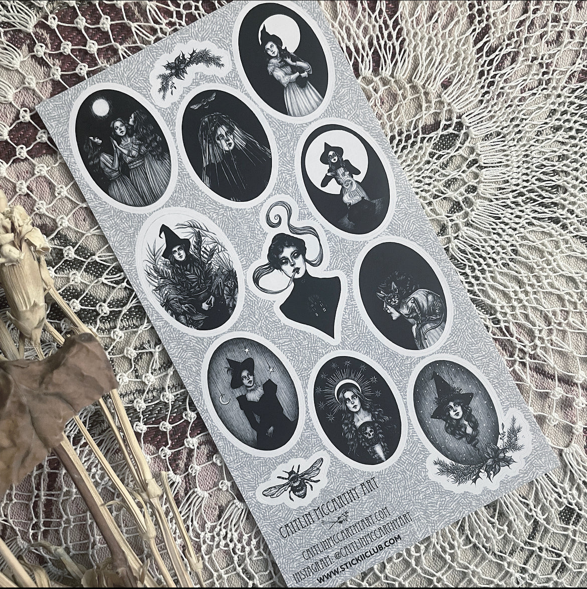 Season of the Witch Sticker Sheet