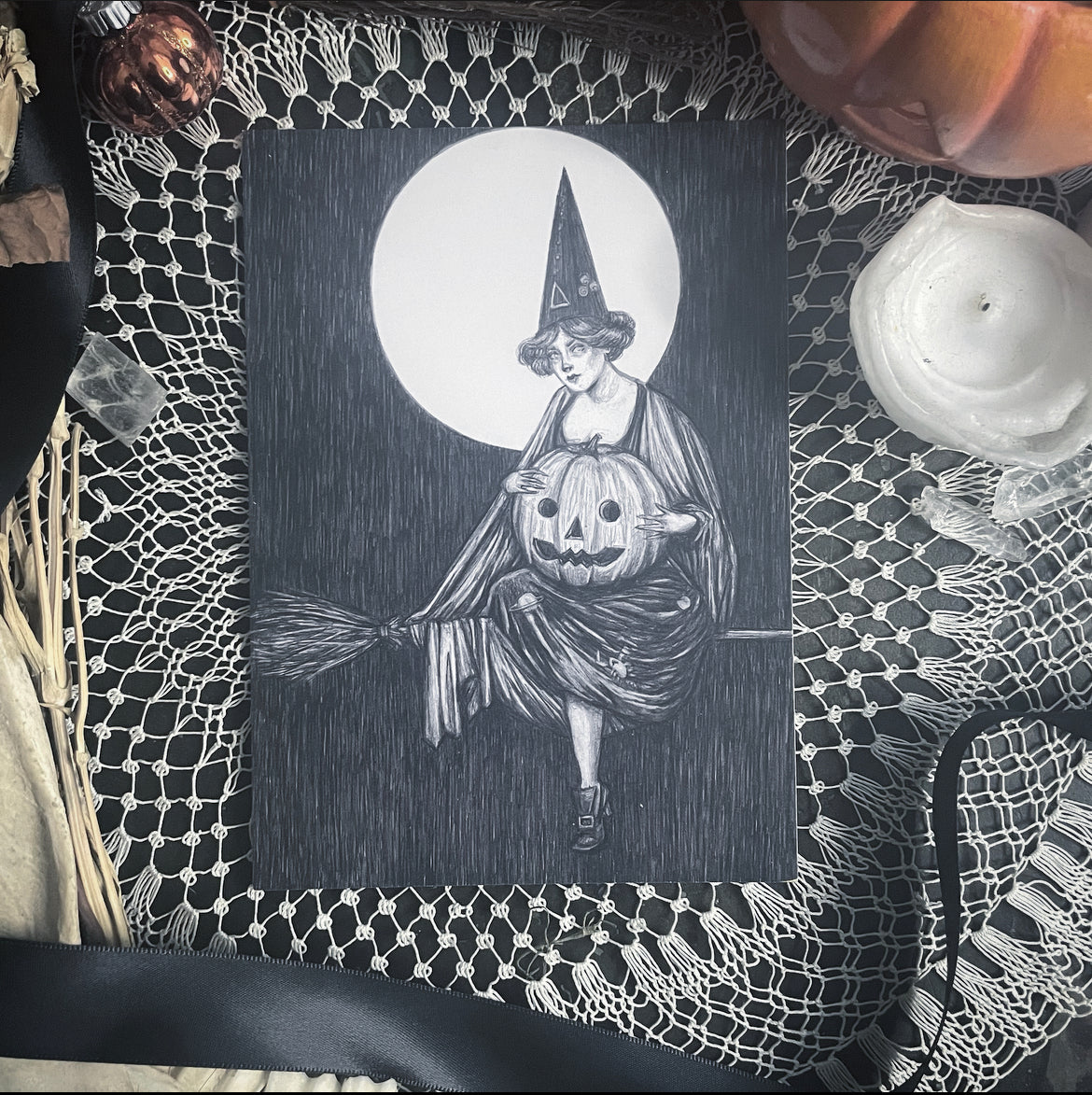 All Hallows’ Card - 5x7” Double Sided Halloween Card