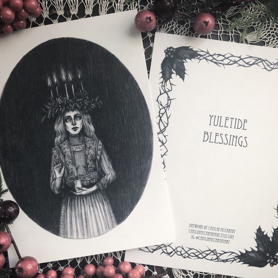 The Ghost of Christmas Past - Holiday Card