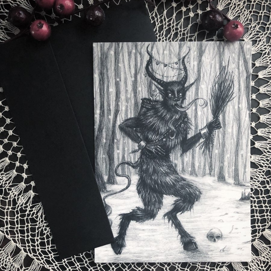 Krampus - Holiday Card