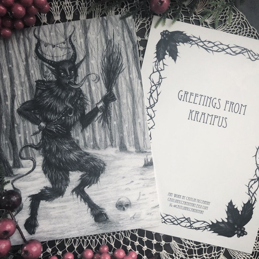 Krampus - Holiday Card